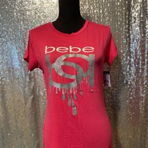 CLOSE OUT🌼🚨 New BEBE Magenta Large shirt